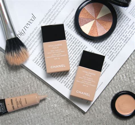 chanel vitalumiere aqua foundation samples|Chanel vitalumiere aqua shades.